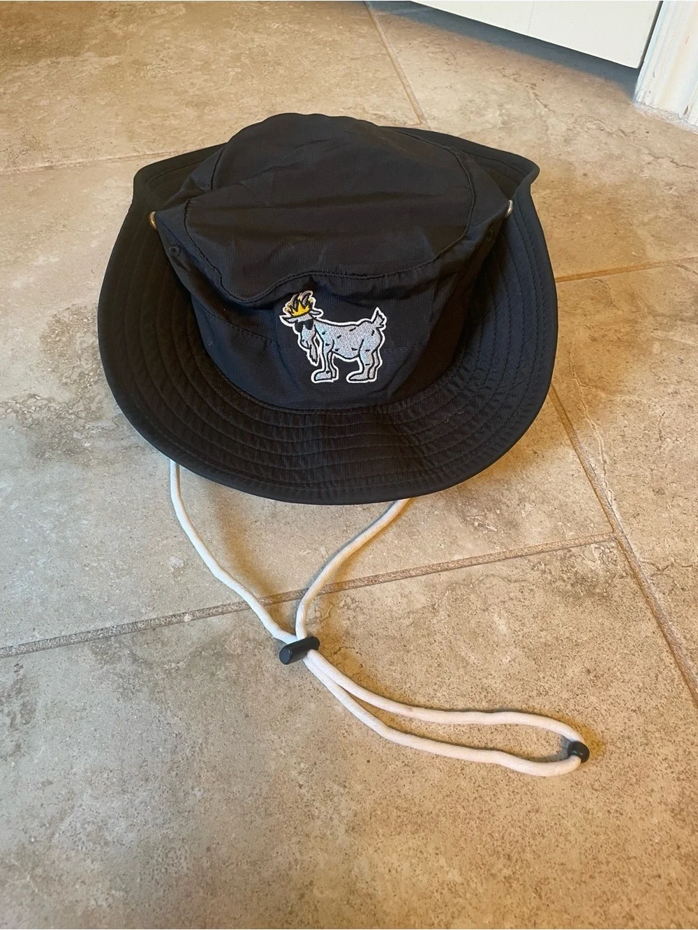 GOAT USA Lacrosse Black Bucket Hat